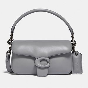 Coach Pillow Tabby shoulder bag 18 pewter/granite